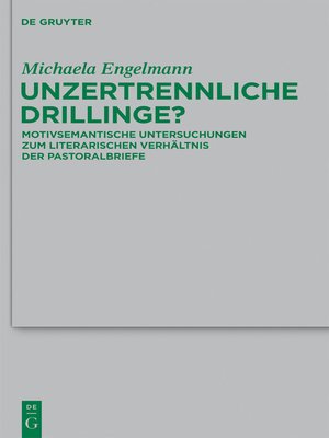 cover image of Unzertrennliche Drillinge?